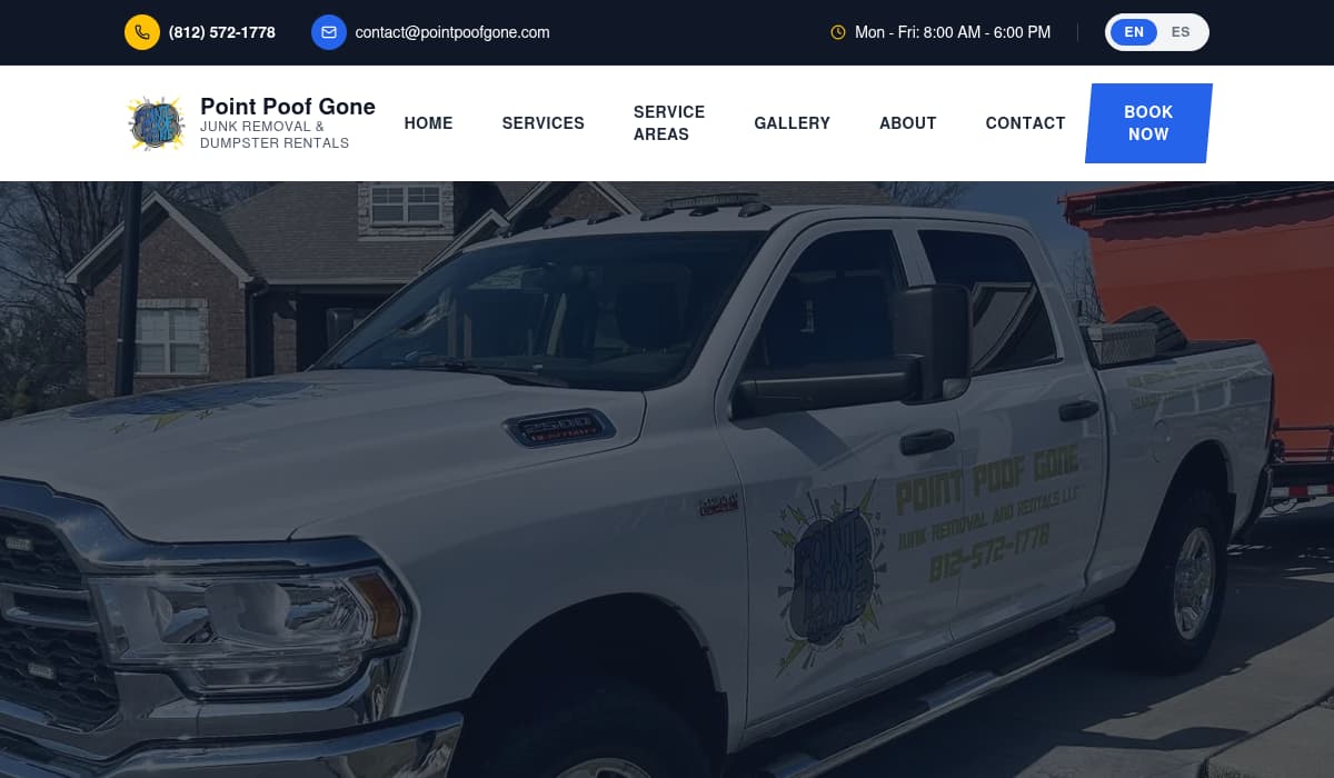 Point Poof Gone, Junk Removal & Rentals