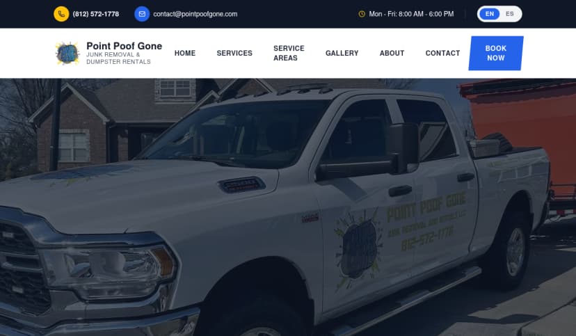 Point Poof Gone, Junk Removal & Rentals
